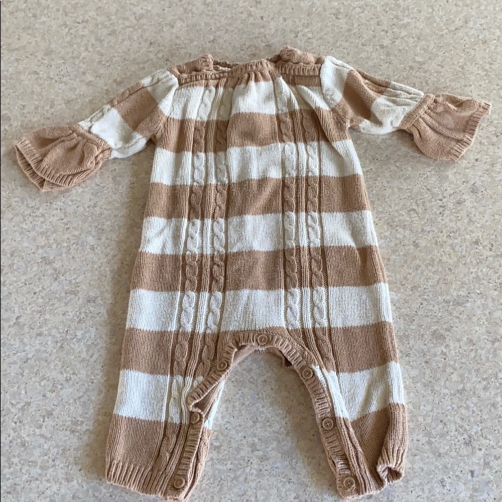 Baby gap knit onsie outfit